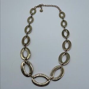 Alfani Gold Tone Oval Link Necklace